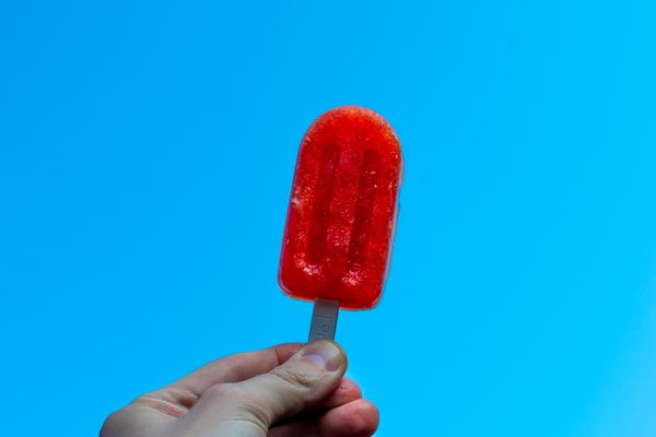 Blood Orange Negroni Poptail